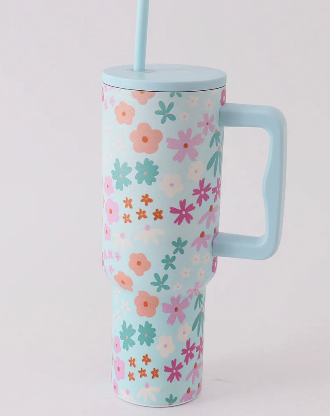 Sky Floral Tumbler