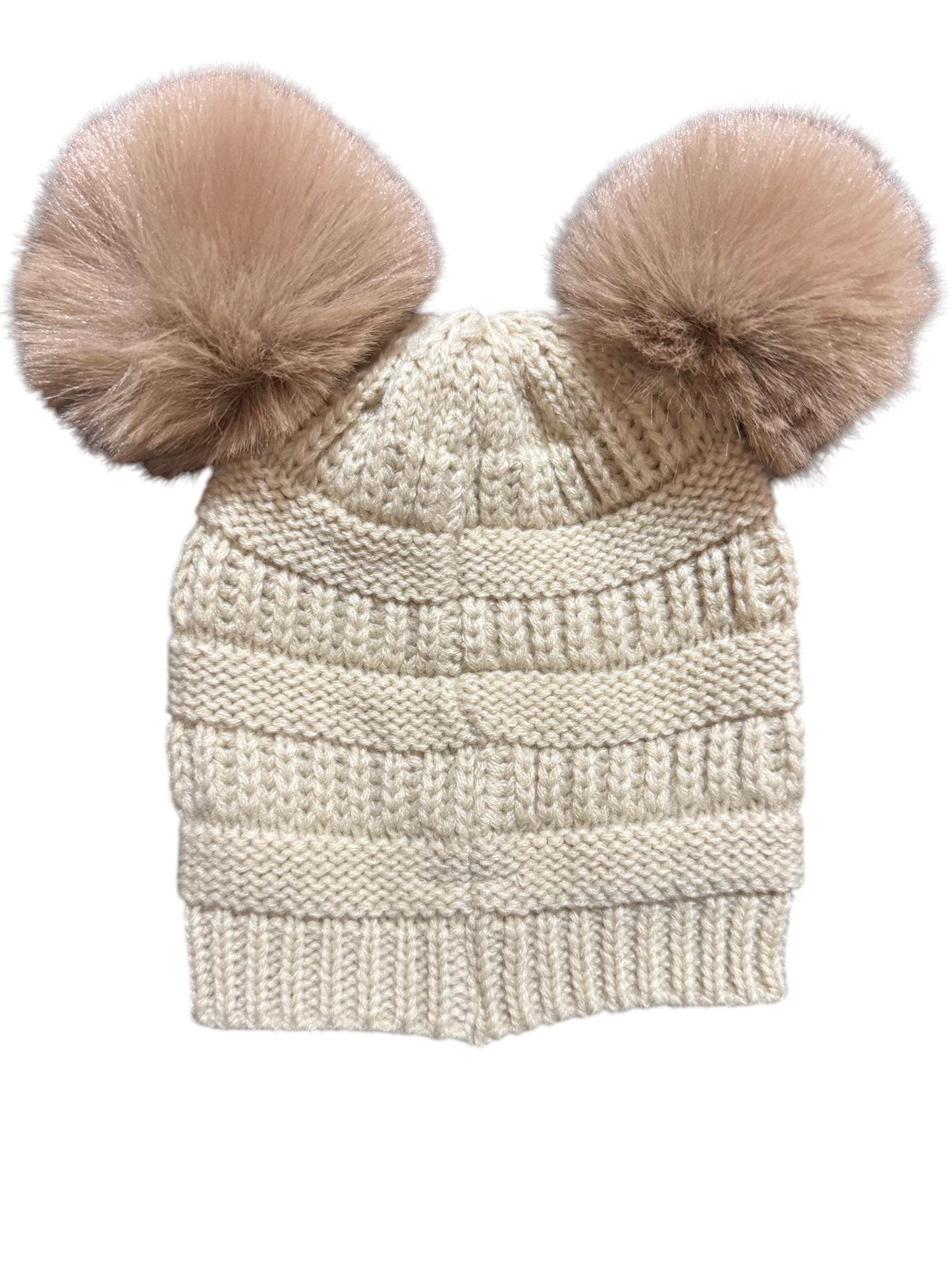 Baby Double PomPom Beanie