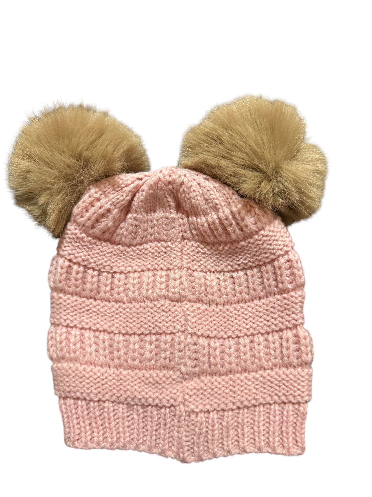Baby Double PomPom Beanie