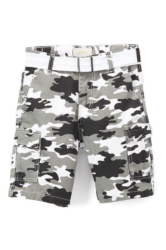 Grey Camo Shorts