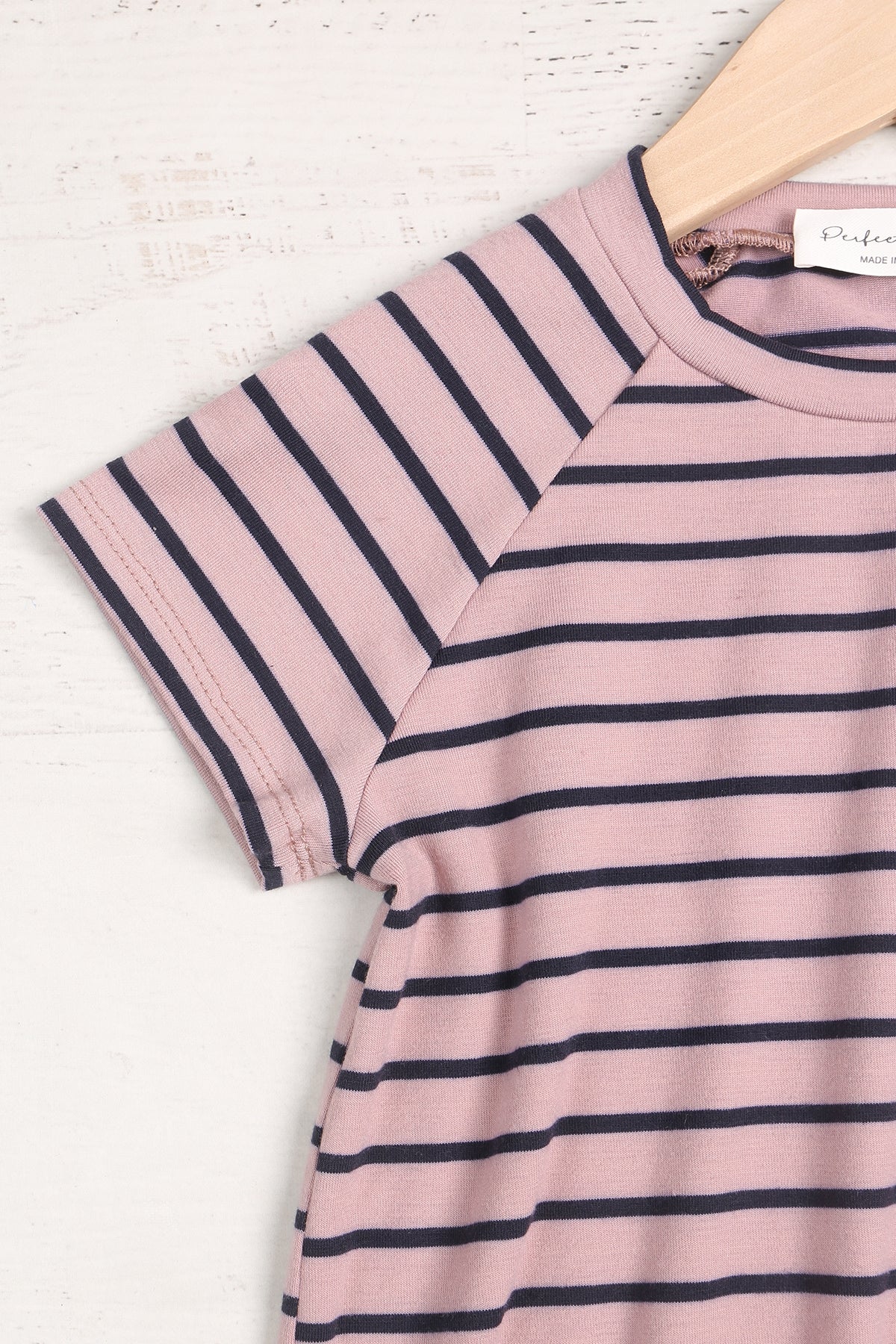 Striped Raglan Top