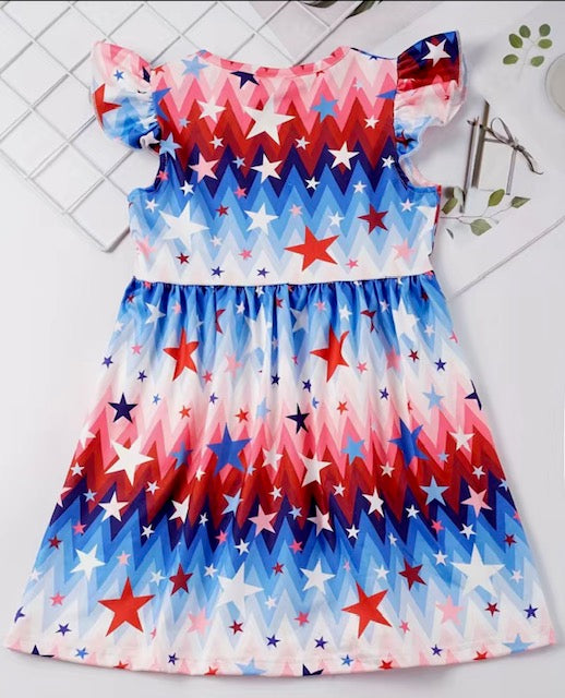 Red, White & Blue Stars