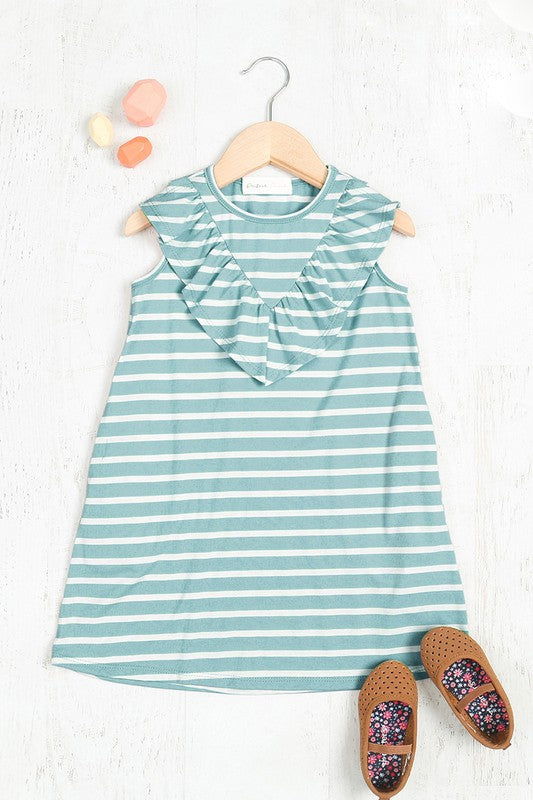 Mint Striped Dress