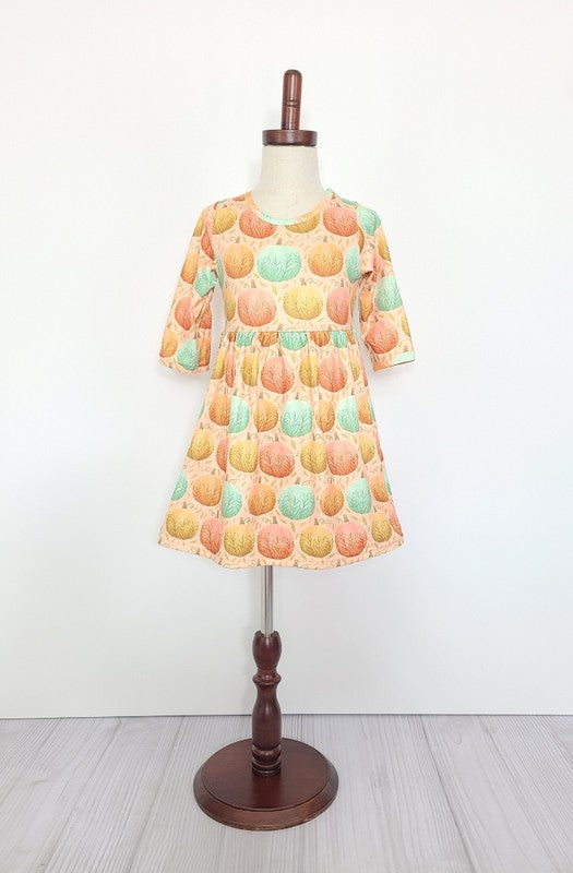 Pumpkin Fall Dress