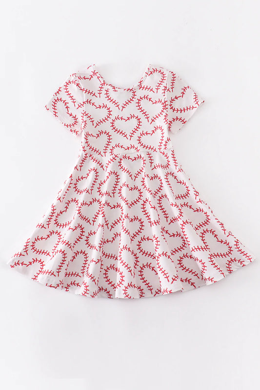 Baseball Twirl Dress